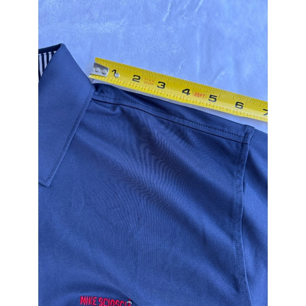 FootJoy Mike Scioscia Golf Polo Shirt Blue Mens XL Sporty Preppy Gorpcore NWT - Picture 7 of 14